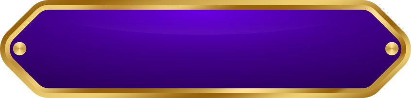 Button violet luxury border golden